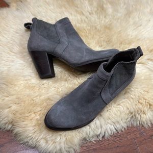 Ugg booties, Size 9, grey suede
